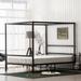 Trent Austin Design® Reames 71" Platform Bed Metal in Black | 71 H x 83 W x 81 D in | Wayfair 026AD091251E49039FEA2067BDB485CB