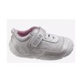 Hush Puppies Baby Livvy Touch Fastening MEMORY FOAM Infants - Silver - Size UK 2.5 Infant