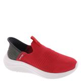 Skechers Slip-Ins: Ultra Flex 3.0 403844L - Boys 2.5 Youth Red Slip On Medium