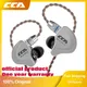 CCA C10 Kopfhörer 4BA + 1DD Hybrid Technologie HiFi In Ohr Musik DJ Gamer Sport Kopfhörer Aktive