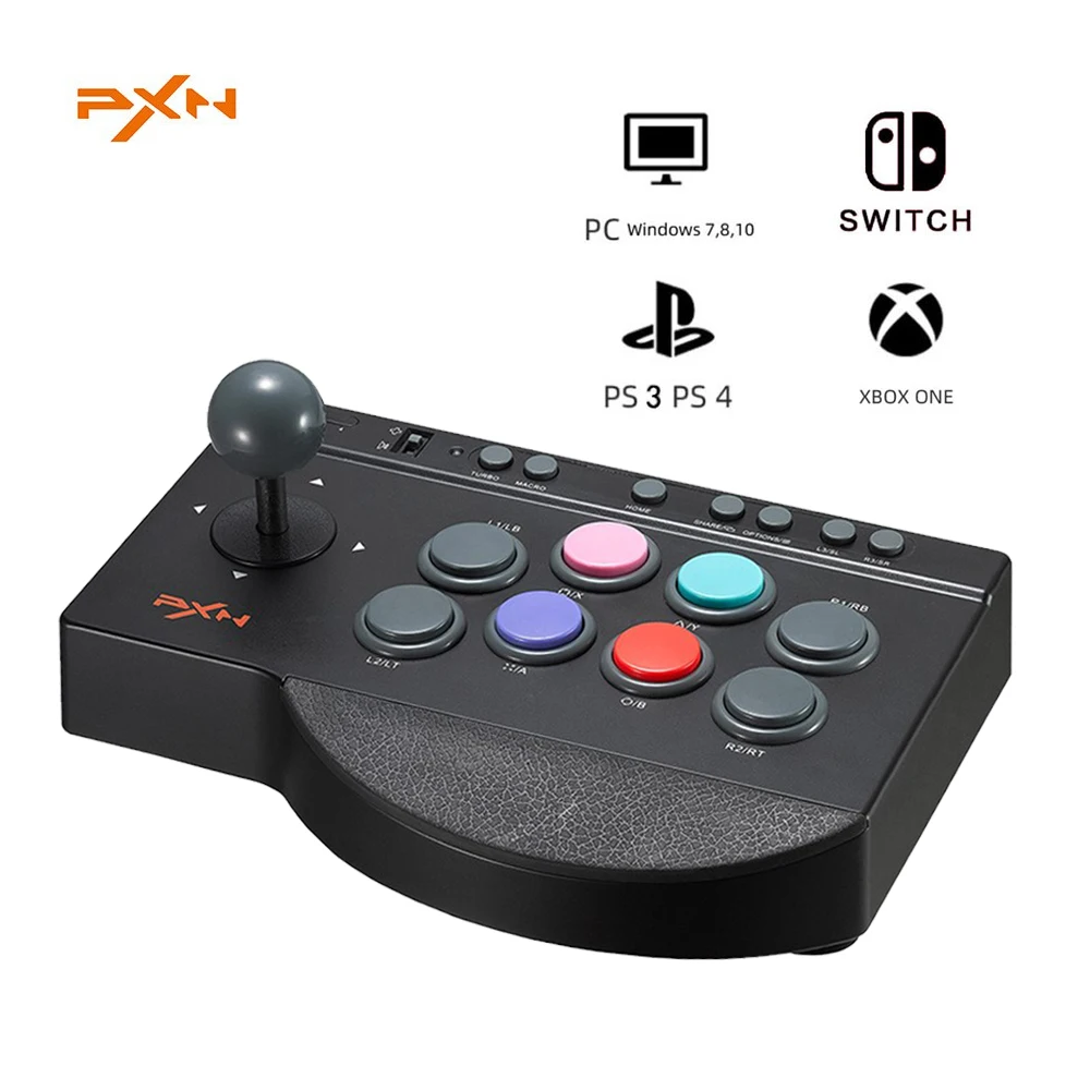 Street Fighter Joystick-Controller für PC PS4/PS3/Xbox One/Switch/Android TV Arcade Fighting Game Fight Stick PXN 0082 USB