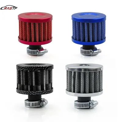 Universal schnitts telle Auto luftfilter 12mm für Motorrad Kaltluft ansaug ung High Flow Kurbel