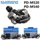 Shimano original PD-M540 PD-M520 fahrrad pedale mtb fahrrad pedale fahrrad selbst hemmendes pedal