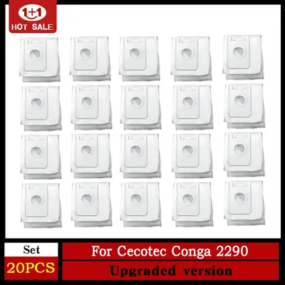 Für Cecotec Conga 2290 Ultra Staubbeutel Zubehör Roboter Staubsauger Staubfilter Staubbox Image