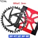 VXM MTB bike GXP Fahrrad Kurbel fixed gear Kurbel 34T 36T 38T 40T Kettenblatt Chainwhee für gx xx1