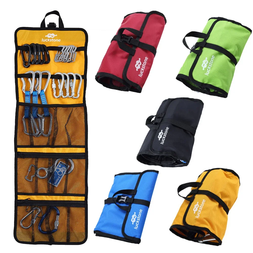 Kletterausrüstungs-Aufbewahrungstasche Organisierte Ausrüstungstasche Karabiner-Organizer-Tasche Image