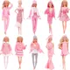 1 Stück rosa bjd Puppen kleidung Modem antel Hose Kleid für 30cm und 11 8 Zoll bjd Puppen