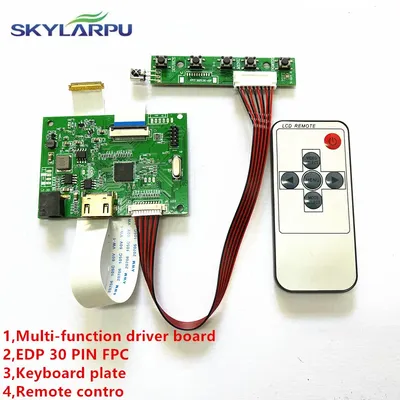 Skylarpu edp 30pins port lcds controller treiber platine 1hdmi arbeit für bildschirm auflösung