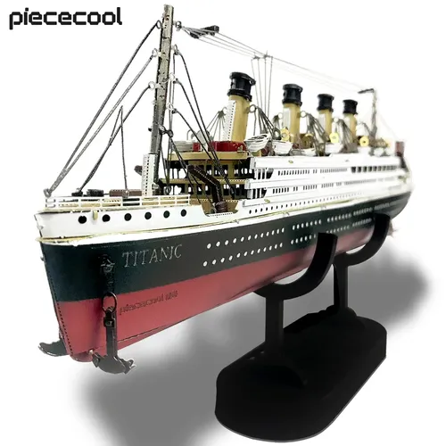 Piece cool 3d Puzzles für Erwachsene Titanic Schiff Modell Geschenke Metall DIY Spielzeug Puzzle