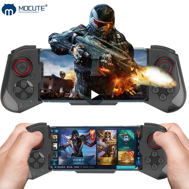 Handy Gamepad Joystick für iPhone Android Steuerung Bluetooth Controller Trigger Pubg Handy Gamepad Gaming Handy Mando Image