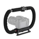 Action Stabilisator Grip Flash Halterung Halter Griff Professional Video Zubehör für DSLR DV Kamera