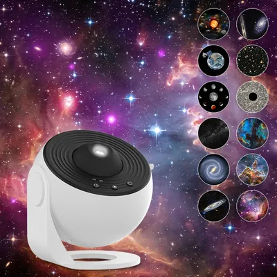 Nachtlicht Galaxy Projektor Sternenhimmel Projektor 360° ° Drehen Sie Planetariumslampe für Kinderzimmer, Valentinstagsgeschenk, Hochzeitsdeko
