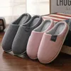 Große Größe Frauen Winter Zu Hause Hausschuhe Casual Schuhe Männer Nicht Slip Weiche Warme Wohnungen