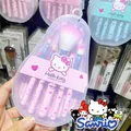 5 stücke Sanrios Hello kitty Make-up Pinsel Make-up Lidschatten Pinsel Set tragbare Zinn Box