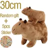 18-30cm Capybara Plüsch Simulation Capibara Anime Fluffty Spielzeug Stofftiere weiche Puppe Kinder