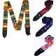 Gitarre Strap Multi-Farbe Gitarre Gürtel Einstellbare Bunte Druck Nylon Gitarre Straps Bass