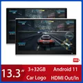 Android 11 Kopfstütze Monitor 13 Zoll IPS Bildschirm Fahrzeug Display Mit Wifi HDMI Out Bluetooth