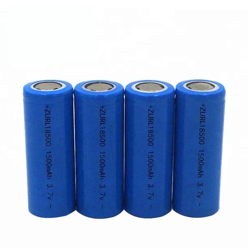 18500 Batterie 3,7 V 1500 mAh wiederaufladbare Batterie 18500 Bateria Recarregavel Lithium Li-Ion Batteies Baterias Image