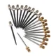 10 Pcs Professionelle Eggen Darts Stahl Tipps Conversion Metall Nadel Dart Spitze Punkte Flug Welle