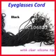 JX001 100 stücke Schwarz nylon brillen kabel spektakel sonnenbrille brillen kette lesebrille mit