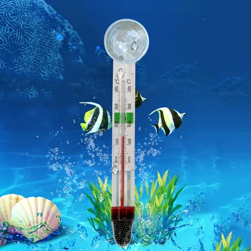 Aquarium Thermometer Aquarium Thermometer für Wasser Temperatur Aquarien Tanks Zubehör mit Mess