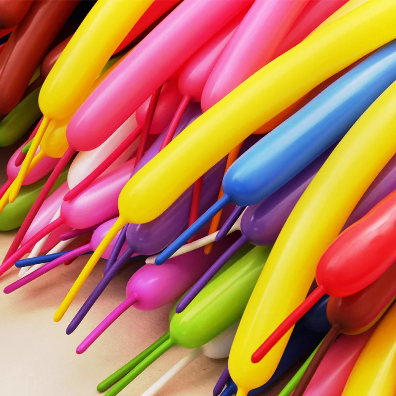 50-200Pcs Lange Latex Ballons Magie Luft Ballon Ballon Für Modellierung Geburtstag Hochzeit Party Decor Luft Ballon kinder Spielzeug Globos Image