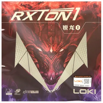 LOKI RXTON 1 Tischtennis Gummi Semi-klebrige Schnelle Angriff Original WANG HAO LOKI Ping Pong Schwamm Image