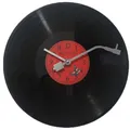 Europäische Retro Nostalgischen Ultra-Ruhigen Uhr Vinyl Record Persönlichkeit Wanduhr Cafe Bar