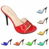 Candy Farbe Hausschuhe Frauen Schuhe Sexy Patent Leder High Heel 10,5 CM Spitz Sandalen Schuhe Frauen 2019 Weibliche Hochzeit schuhe