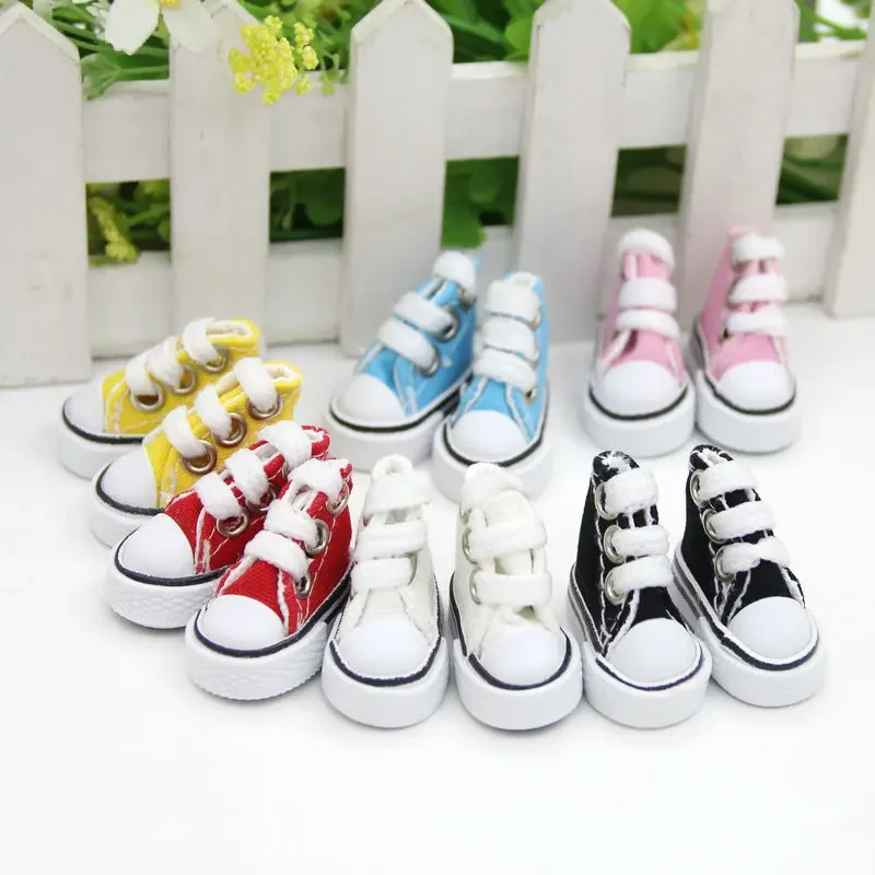 3,5 cm * 2 cm * 3 cm Puppenschuhe für Blythe Licca Jb Puppe Mini-Schuhe für russische Puppe 1/6 BJD Sneakers Schuhe Stiefel