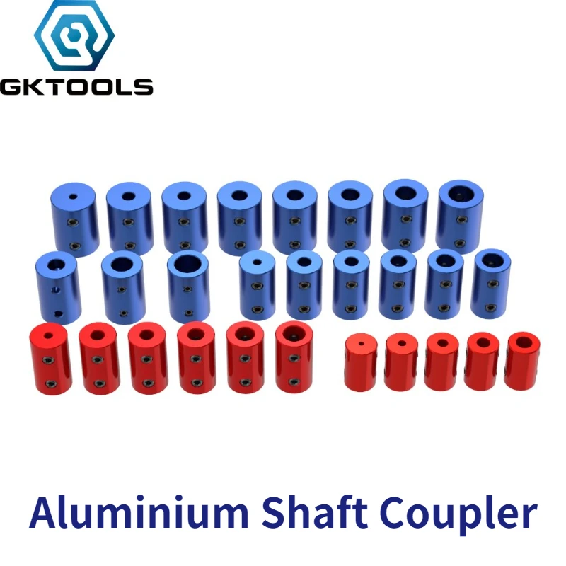 2mm/3mm/3,17mm/4mm/5mm/6mm/6,35mm/7mm/8mm/10mm Aluminium Starre Welle Koppler Starre Kupplung Motor Stecker 3D Drucker Teile Image