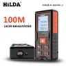 HILDA Laser-entfernungsmesser Abstand Meter 40M 60M 80M 100M Entfernungsmesser Laser Band Palette