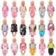 Puppen kleider Kleider/Pyjamas täglich Freizeit kleidung für 43cm Baby Neugeborene & 18 Zoll