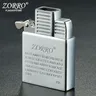 ZORRO Original Doppel Feuer Winddicht Leichter Bewegung Gas Kerosin Jet Taschenlampe Winddicht