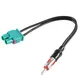 Autoradio Audio Kabel Adapter Antenne Audio Kabel Stecker Doppel Fakra-Din Stecker Antenne für
