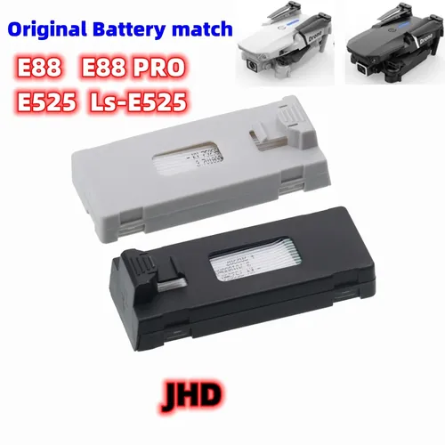 Jhd drone batterie für e88 e88 pro Ls-E525 e525 pro mini rc drone batterie 4k drone e88 pro rc