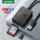 UGREEN USB 3 0 Kartenleser SD Micro SD TF Karte Adapter für Laptop OTG Micro USB zu Multi