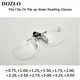 Flip Clip auf Flip Up Down Lesebrille Lupe Männer Frauen Flip Clip Presbyopic Brille randlose