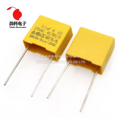10 Stück X2 Sicherheitskondensator 10 mm 275 VAC 275 V 0,01 UF 0,022 UF 0,033 UF 0,047 UF 0,1 UF Image