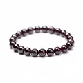 Natürlicher Granat Armband Männer Armbänder für Frauen 6/8/10mm Wein Rot Perle Charme Armband