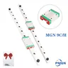 MGN 9mm Linear Guide MGN9 L = 100 200 300 350 400 450 500 600 mm Linear Schiene Weg + MGN9C oder