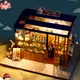 Japanische Sushi Shop DIY Miniatur Puppenhaus Mit Möbel Miniaturen Sushi Haus Puppenhaus Spielzeug