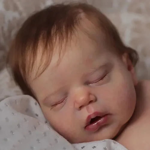 22 Zoll wieder geborene Puppe Kit Alexa schlafendes Baby unbemalte DIY Puppe Teile