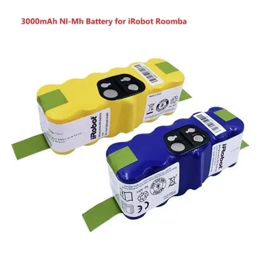 1 Stück Ersatz 14,4 V 3000 mAh NI-Mh Akku für iRobot Roomba 500 600 700 800 Serie 555 560 580 620 630 650 760 780 790 880 Image