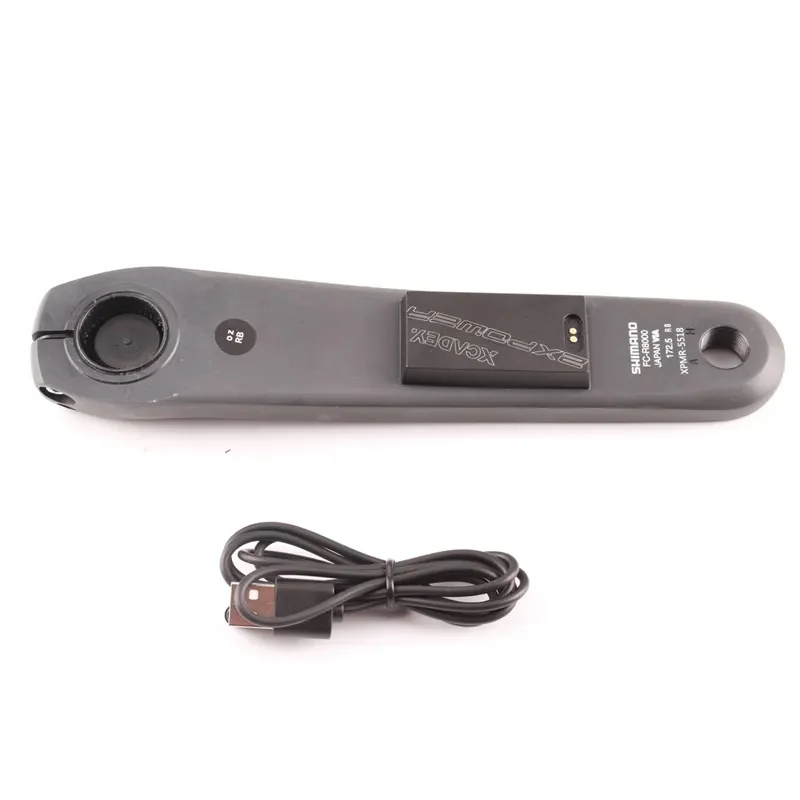 SHIMANO ULTEGRA R8000 6800 165 mm 170 mm 172,5 mm Linke Kurbel POWER Kurbelgarnitur XCADEY X-POWER METER Kurbel GPS-Unterstützung ANT Bluetooth Image