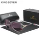 KINGSEVEN HD Sonnenbrille Polarisierte Retro Großen rahmen luxus Brillen Dame Marke Designer