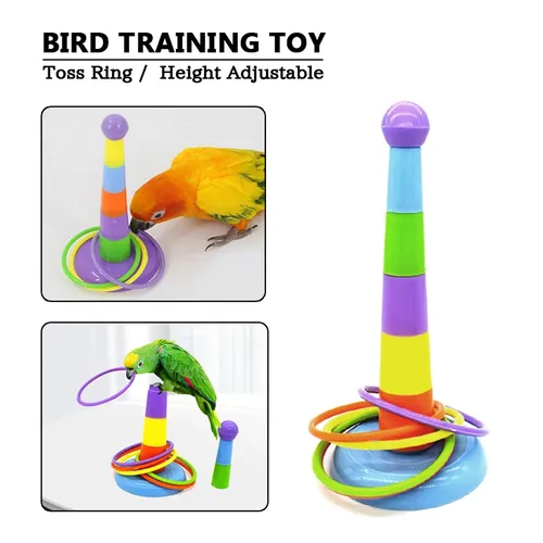 Papagei Vogel Spielzeug Papagei Biss Kauen Spielzeug Haustier Vogel Schaukel Ball stehend Spielzeug