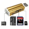 Multi in 1 Micro SD Kartenleser USB 2 0 Speicher karten adapter für microsd sdhc tf m2 mmc ms Pro