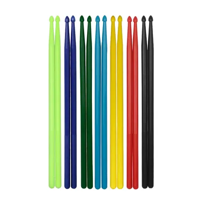 1 paar Professionelle Trommel Sticks 5A Nylon Drumsticks Bunte Drum Stick Percussion Instrument Zubehör Drum Set Kit Teile
