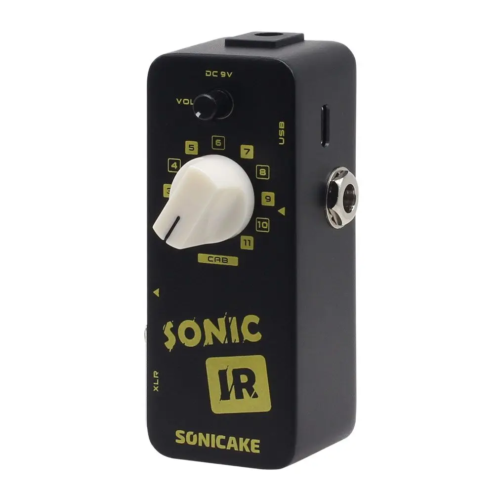 SONICAKE Sonic IR Lautsprecher Schrank Simulator Impuls Response Loader Gitarre Bass Effektpedal QSS-12 Image